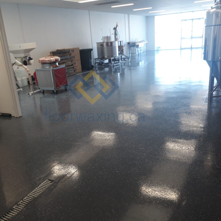 Slip Resistant Epoxy Flooring Floorwaxing.ca Commercial Industrial